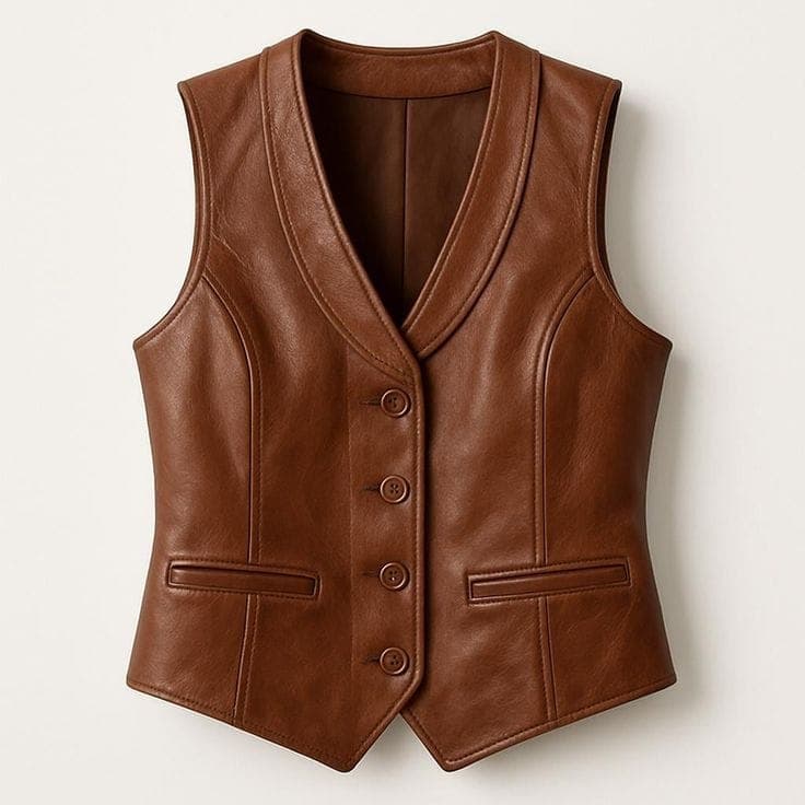 Leather Vest